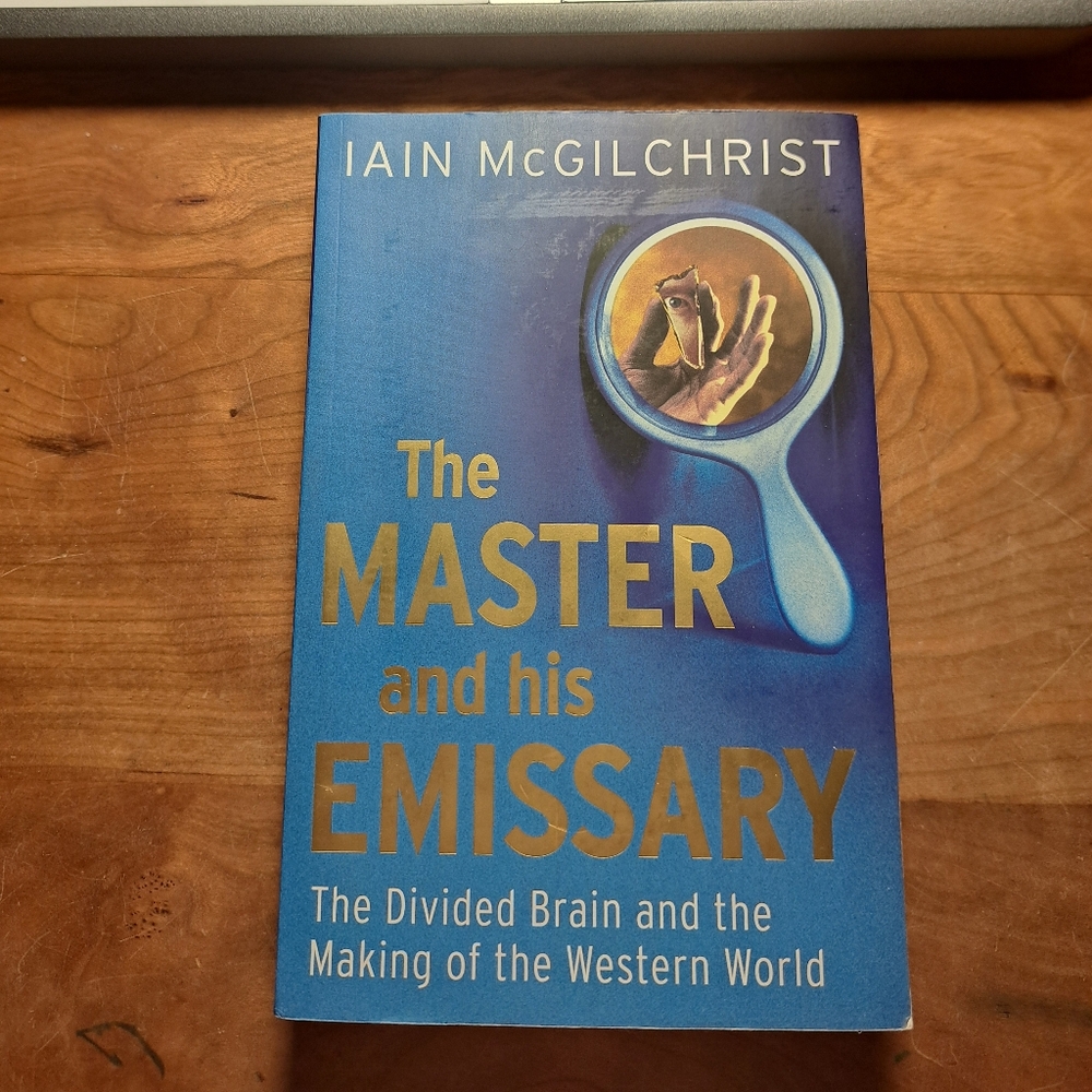The Master and His Emissary Paperback Book By Ian McGilchrist